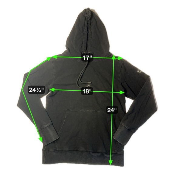 Constantly Varied‎ Gear CVG I AM FREE Black Hoodie Womens XS Workout Thumbholes - Picture 5 of 13